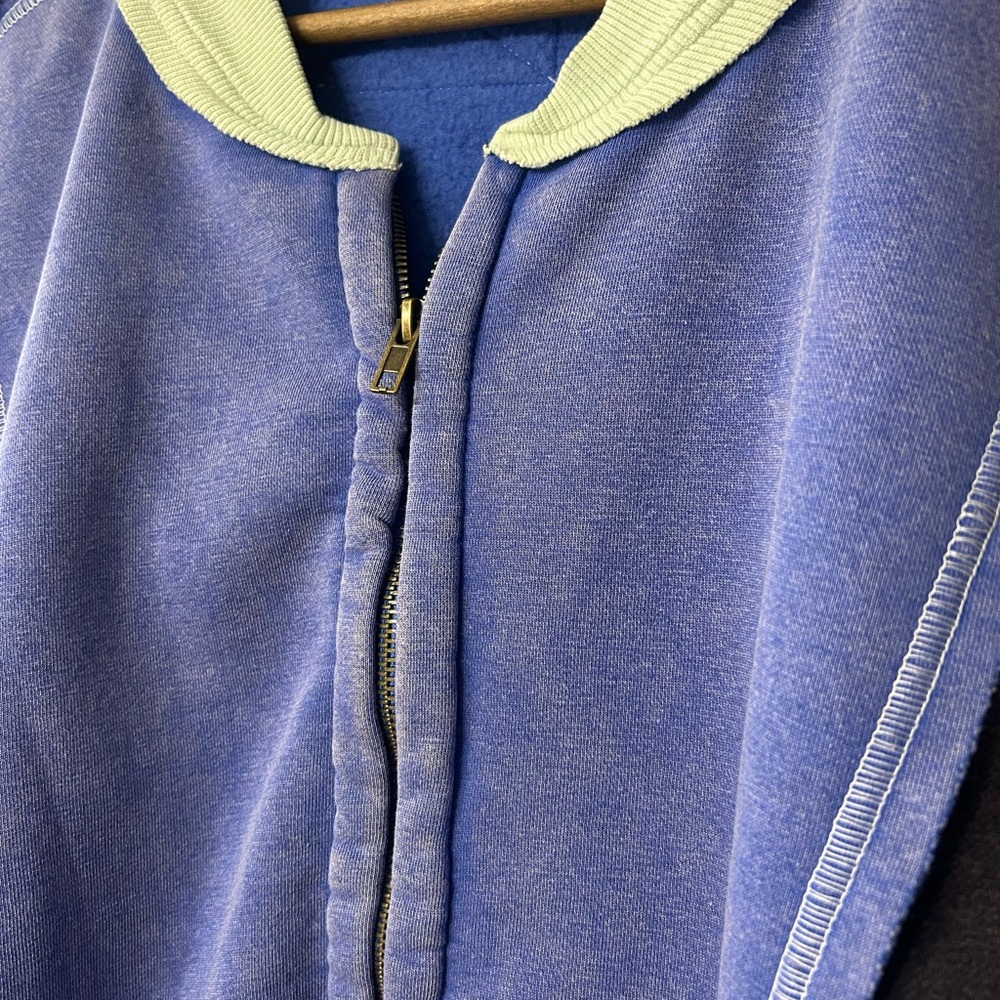 BUCKETLIST Multicolor Patchwork Bomber Jacket - image 5